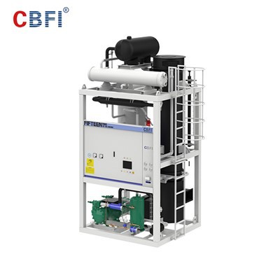 CBFI stroj za led iz trdne cevi z ravno odrezanimi konci