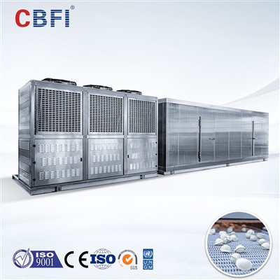CBFI Impingement Tunnel zamrzovalnik – visoko-hitro zamrzovanje za vrhunsko predelavo hrane