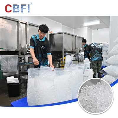 CBFI Tube Ice Machine System Rešitev za dobavo ledu v jugovzhodni Aziji