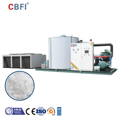 CBFI 20 Tons Rake System stroj za led v Dominiku